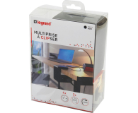 LEGRAND Przedłużacz klip 4x2P+Z +2USB Czarny 1,5m 050412 - 1047082 - zdjęcie 5